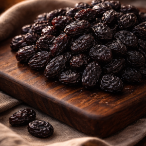 Thalha Food Sun-Dried Black Raisins — Sweet, Juicy & Naturally Powerful 250g